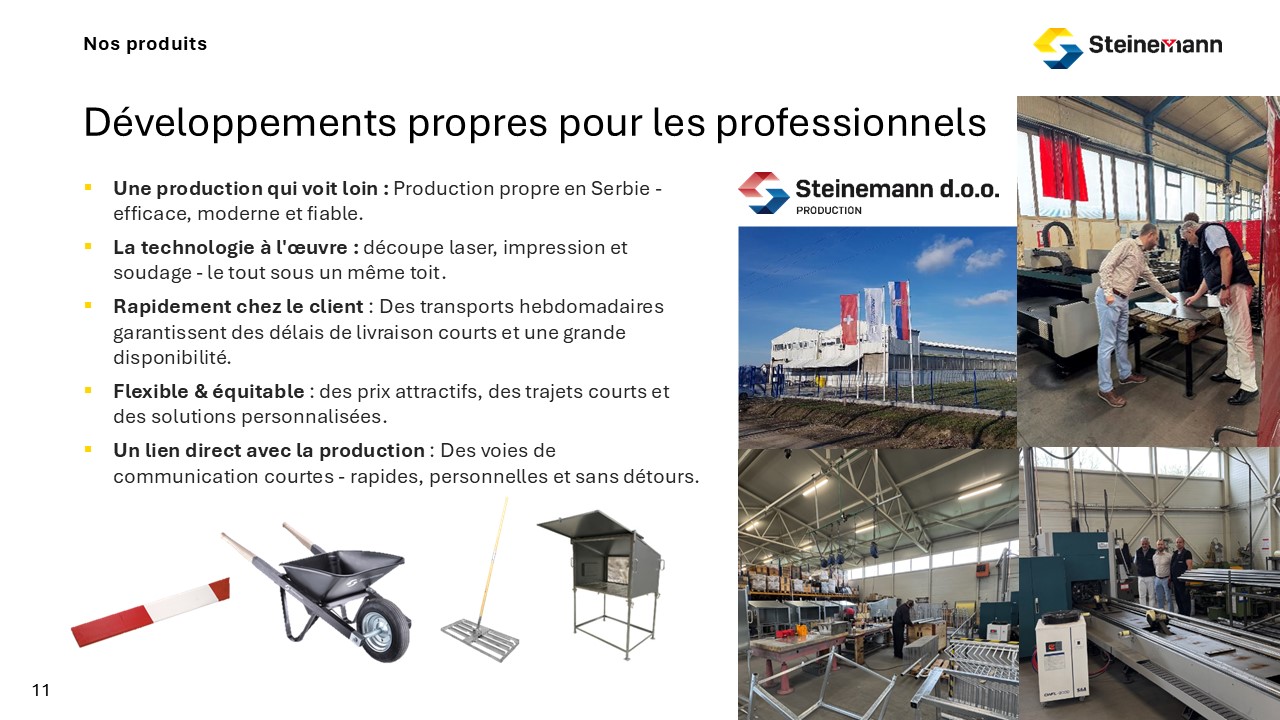 Production propre en Serbie - efficace, moderne et fiable.
