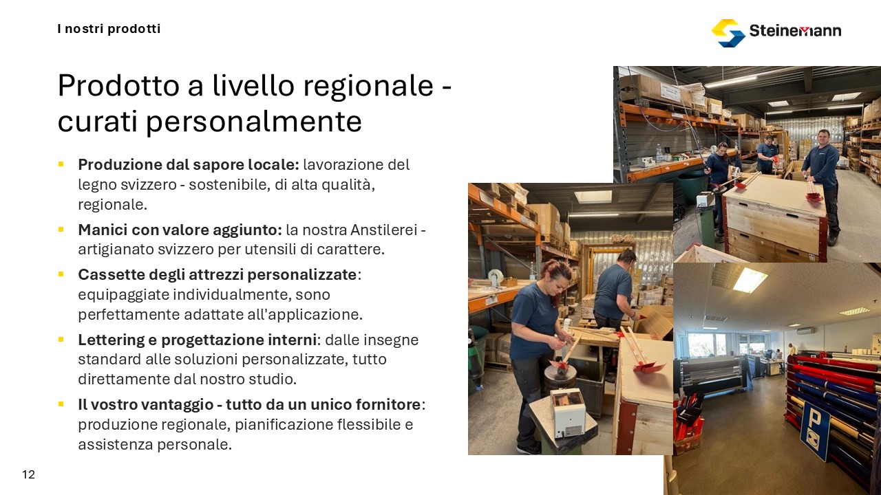 Prodotto a livello regionale